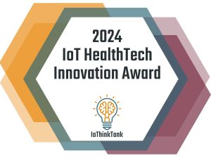 2024 IoT HealthTech Innovation Award badge