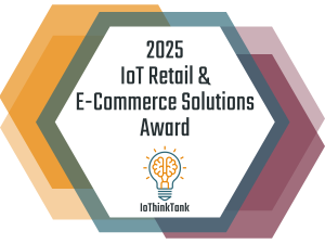 2025 IoT Retail & E-Commerce Solutions Award badge