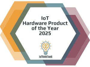 IoT hardware product of the year award badge
