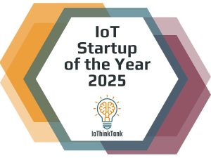 IoT startup of the year award badge