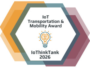 2026 IoT Transportation & Mobility Award badge