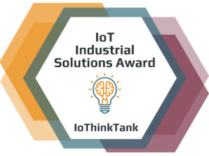 IoT Industrial Solutions Award badge