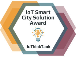 IoT Smart City Solution Award badge