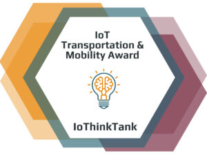 IoT Transportation & Mobility Award badge