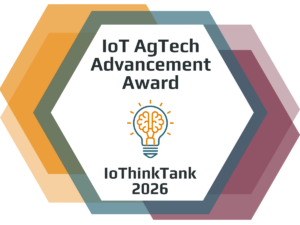2026 IoT AgTech Advancement Award badge