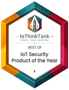 IoT Security Product of the Year IoT Security Product of the Year award badge