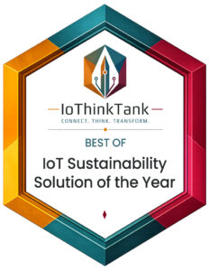 IoT Sustainability Solution of the Year IoT Sustainability Solution of the Year Award badge