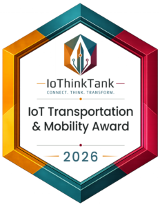 2026 IoT Transportation & Mobility Award badge